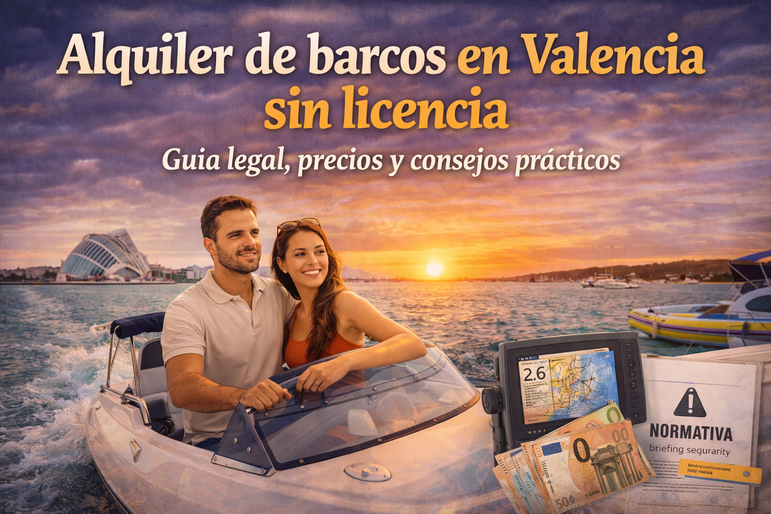 Alquiler barco Valencia sin licencia: opciones seguras para navegar en costa